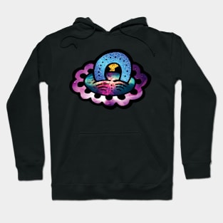 Purple Shaped Nothing Hoodie